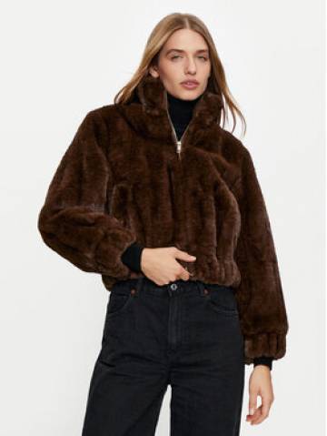 Liu Jo Шуба WF4223 E0946 Коричневий Regular Fit Liu Jo Шуба WF4223 E0946 Коричневий Regular Fit