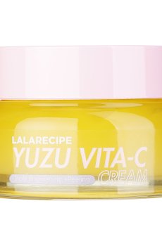 Осветляющий крем для лица Lalarecipe Yuzu Vita-C Cream с экстрактом юдзу, ниацинамидом 5% и витамином C, 50 мл