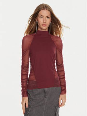 Patrizia Pepe Блузка 8M1626/J129-M511 Бордовий Regular Fit Patrizia Pepe Блузка 8M1626/J129-M511 Бордовий Regular Fit