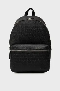 Мужской черный рюкзак Черный ONESIZE HUGO 50552901;005