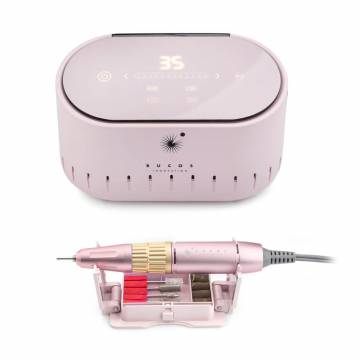 Фрезер для маникюра и педикюра BUCOS Nail Drill X3 Pro Light Pink 35000 оборотов, розовый, 65 Вт Фрезер для маникюра и педикюра BUCOS Nail Drill X3 Pro Light Pink 35000 оборотов, розовый, 65 Вт