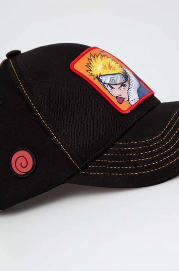 Кепка Capslab Naruto цвет чёрный с аппликацией