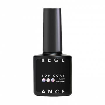 Глянцевый топ для гель-лака Reglance Top Coat без липкого слоя, 7.5 мл Глянцевый топ для гель-лака Reglance Top Coat без липкого слоя, 7.5 мл