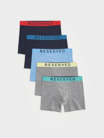 Reserved - Боксери Long, 5 штук - синій - 563CS-55X Reserved - Боксери Long, 5 штук - синій - 563CS-55X