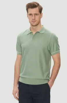 Мужское мятное поло Ментоловый L BOSS 50537654;373