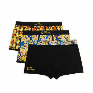 Cropp - Боксери, 3 пари The Simpsons - жовтий Cropp - Боксери, 3 пари The Simpsons - жовтий