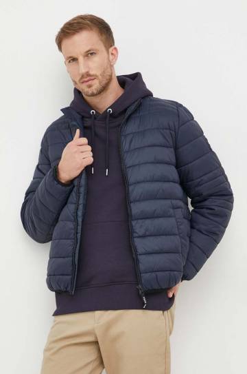 Куртка Pepe Jeans мужская цвет синий переходная Куртка Pepe Jeans мужская цвет синий переходная