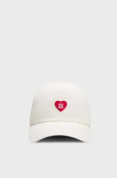 Женская белая кепка Белый ONESIZE HUGO 50557038;116