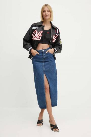 Топ Dkny HEART OF NY женский цвет чёрный D2B4A105 Топ Dkny HEART OF NY женский цвет чёрный D2B4A105