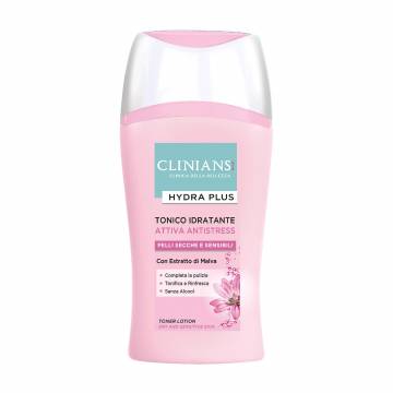 Увлажняющий тоник для лица Clinians Hydra Plus Attiva Antistress, 200 мл