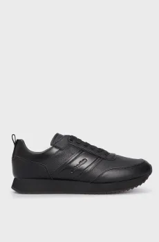Мужские черные кроссовки LOW TOP LACE UP LOGO LTH Черный 42 Calvin Klein HM0HM01654