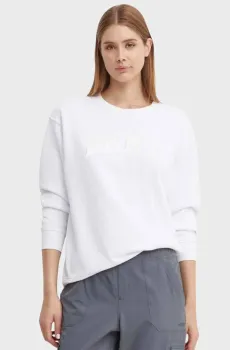 Женский белый свитшот Белый M DKNY DP4T9809