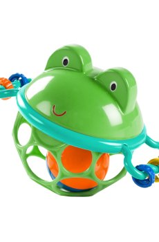 Игрушка-погремушка Oball Лягушонок, с рождения (10063)