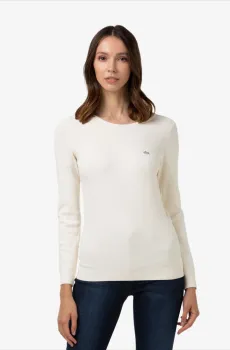 Женский белый свитер Белый 42 Lacoste AF216868A