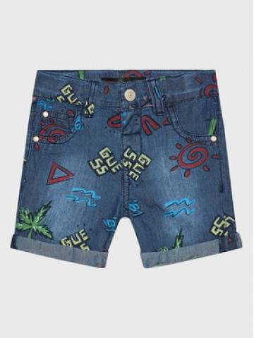 Guess Джинсові шорти N3GD07 WFGE0 Голубий Regular Fit Guess Джинсові шорти N3GD07 WFGE0 Голубий Regular Fit