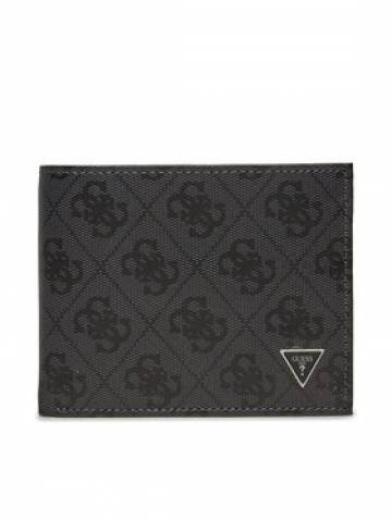 Guess Мале Чоловіче Портмоне SMVELE LEA20 Чорний Guess Мале Чоловіче Портмоне SMVELE LEA20 Чорний