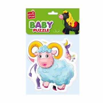 Беби-пазлы Vladi Toys Ферма, от 1 года, 4 пазловые картинки (VT1106-86) Беби-пазлы Vladi Toys Ферма, от 1 года, 4 пазловые картинки (VT1106-86)