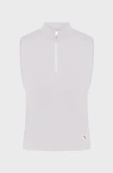 Женский серый топ A- WOVEN LABEL Серый S Calvin Klein Jeans LV047C909G