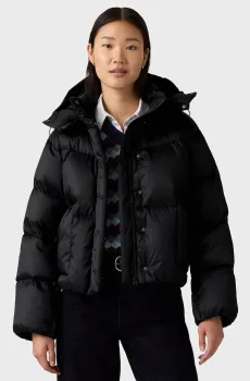 Женский черный пуховик Черный S Levi’s® 003MD;0001