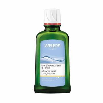 Очищающее и тонизирующее средство 2 в 1 для лица Weleda One Step Cleanser & Toner, 100 мл