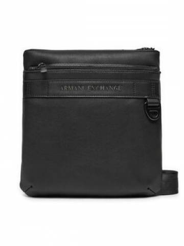 Armani Exchange Плоска сумка XM000144 AF11925 UC001 Чорний Armani Exchange Плоска сумка XM000144 AF11925 UC001 Чорний