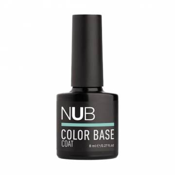 Каучуковая цветная база для гель-лака NUB Color Base Coat 02 Breeze, 8 мл Каучуковая цветная база для гель-лака NUB Color Base Coat 02 Breeze, 8 мл