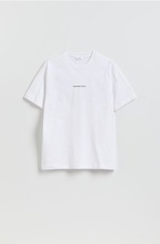 Reserved - Футболка regular із принтом на спині - білий - 708JM-00X