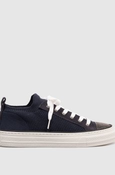 Синие кеды с цепочкой мониль