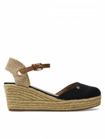 Wrangler Еспадрильї Bela Women Semi Wedge 20241055 Чорний Wrangler Еспадрильї Bela Women Semi Wedge 20241055 Чорний