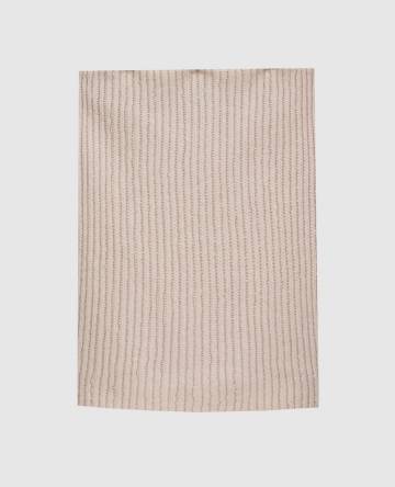 Бежевая юбка мини из кашемира