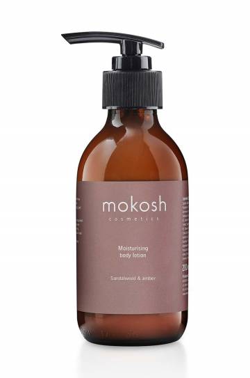 Увлажняющий лосьон для тела Mokosh Drzewo Sandałowe & Bursztyn 200 ml Увлажняющий лосьон для тела Mokosh Drzewo Sandałowe & Bursztyn 200 ml