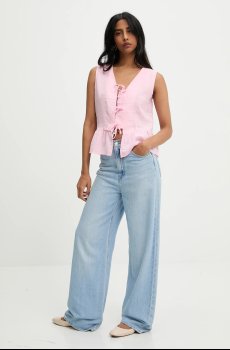 Хлопковая блузка Answear.LAB