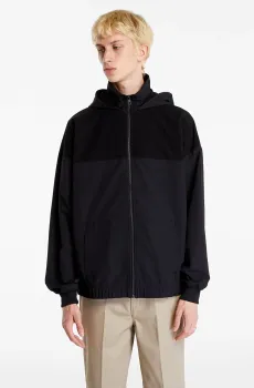 Мужская черная ветровка TECH. GRID ZIP THROUGH HOODIE Черный S Calvin Klein Jeans J30J325625