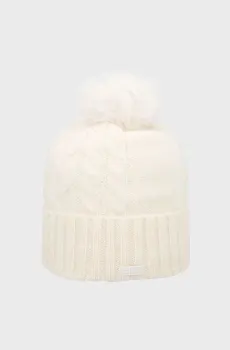 Женская белая шапка KNITTED HAT FLEECE LINING Белый ONESIZE CMP 5505818-A143
