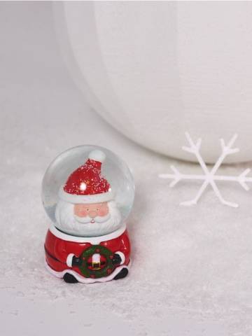 Сніжна куля - червоний