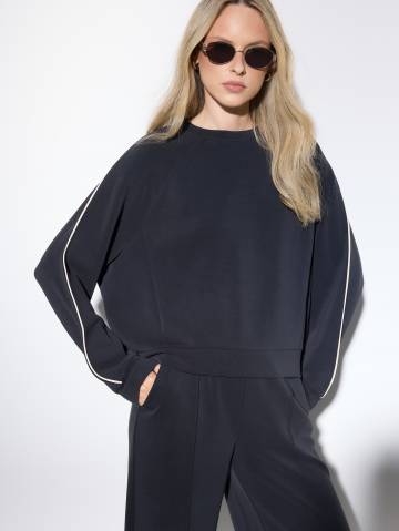 Mohito - Світшот basic - чорний - XS