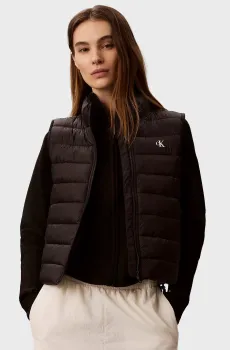 Женский черный жилет PACKABLE PUFFER Черный L Calvin Klein Jeans LV047G506G