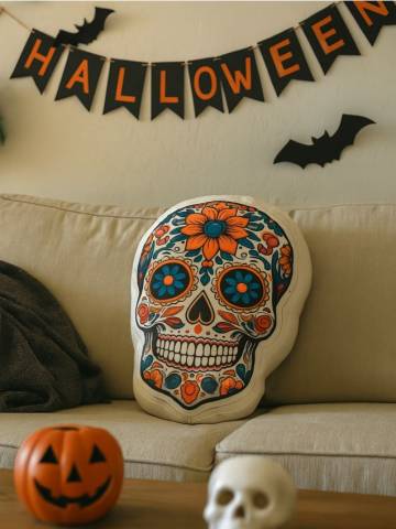 Декоративна подушка - різнобарвний