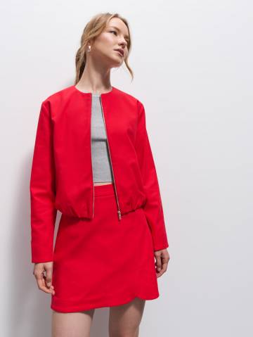 Mohito - Куртка бомбер - червоний - 36