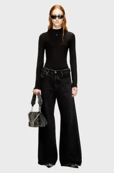 Женские черные джинсы D-SIRE 30 Черный 24-30 Diesel A06926 09P09