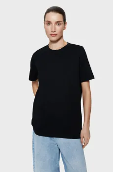 Женская черная футболка Черный XS PRPY PWTSHGOK0028