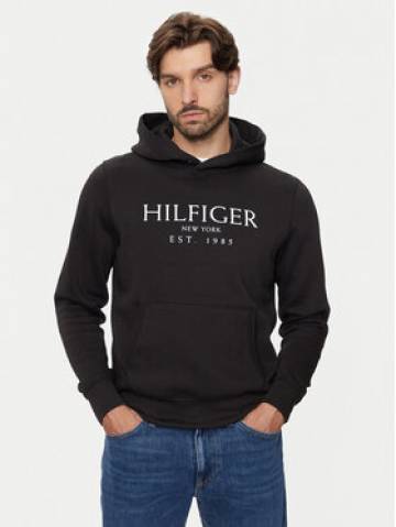 Tommy Hilfiger Світшот MW0MW35523 Чорний Regular Fit