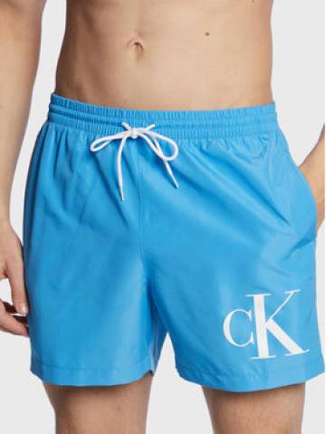 Calvin Klein Swimwear Шорти для плавання KM0KM00849 Голубий Regular Fit Calvin Klein Swimwear Шорти для плавання KM0KM00849 Голубий Regular Fit