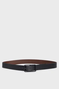 Мужской кожаный двусторонний ремень TJM REV. TRAVEL BUCKLE BELT Разноцветный 95 Tommy Jeans AM0AM12970