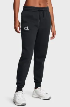 Женские черные спортивные брюки UA Icon Fleece Jogger Черный XS Under Armour 6001537-001