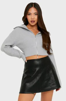 Женская черная юбка-шорты Черный XS Tally Weijl SSHPUDOTI