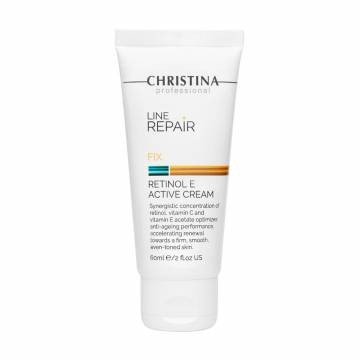 Ночной крем для лица Christina Line Repair Fix Retinol E Active Cream с ретинолом, 60 мл Ночной крем для лица Christina Line Repair Fix Retinol E Active Cream с ретинолом, 60 мл