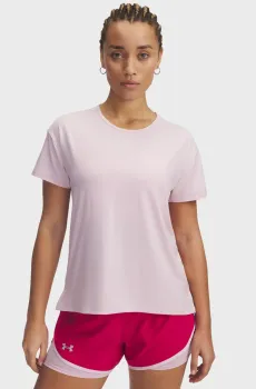 Женская розовая футболка UA Vanish Energy SS 2.0 Розовый S Under Armour 1379141-647