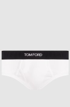 Белые трусы-брифы