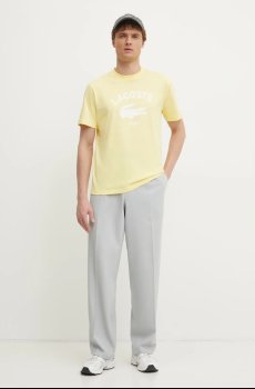 Хлопковая футболка Lacoste